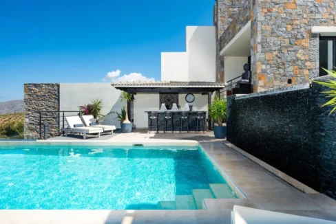 Stone-built modern villa in Crete For Sale 29
