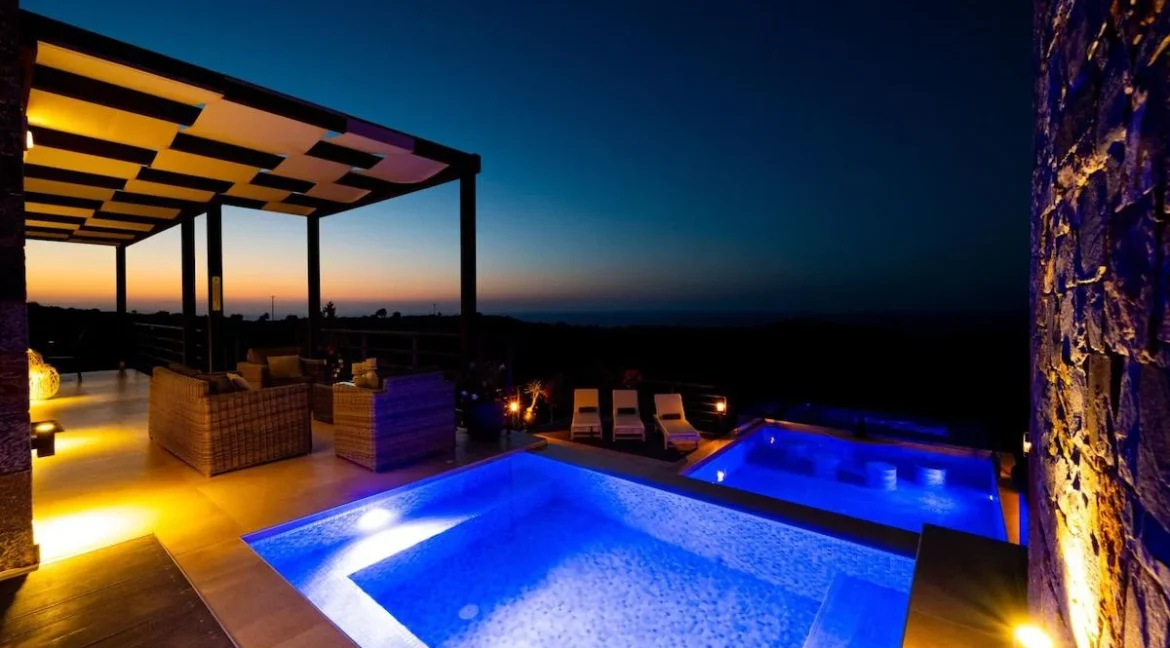 Stone-built modern villa in Crete For Sale 3