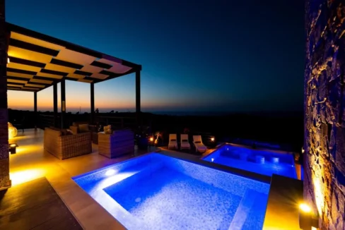 Stone-built modern villa in Crete For Sale 3