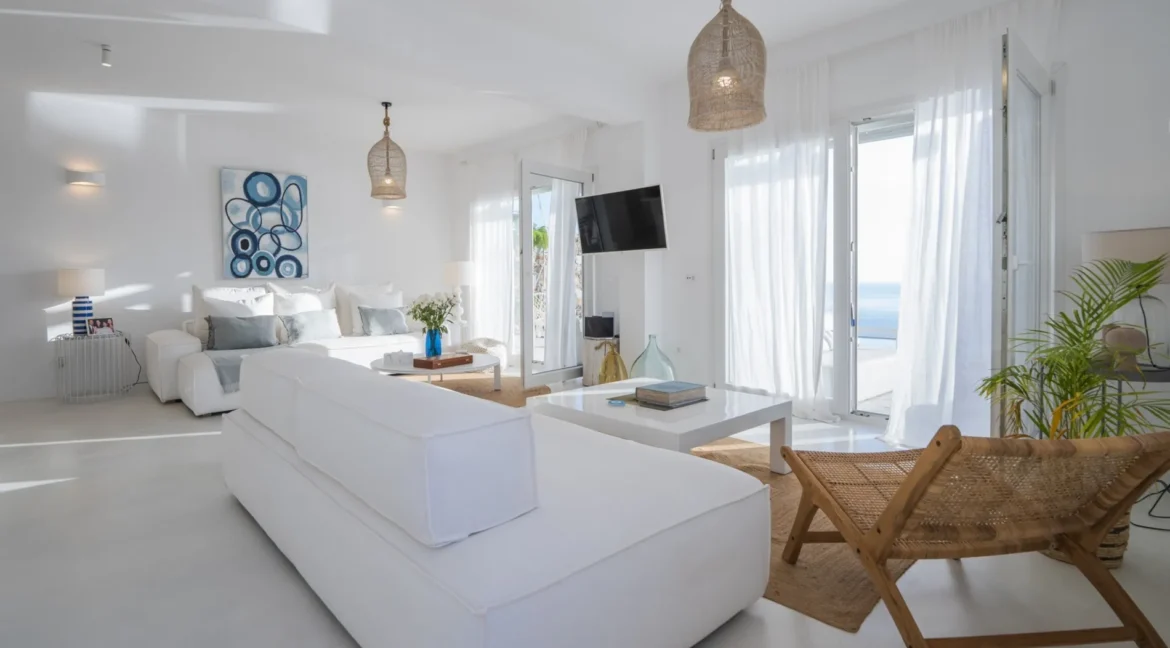 Stylish villa for sale Syros island 14