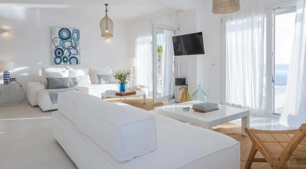 Stylish villa for sale Syros island 16
