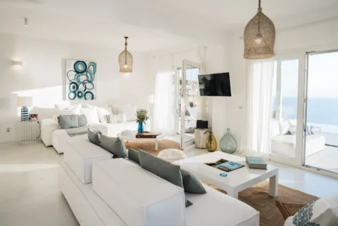 Stylish villa for sale Syros island 17