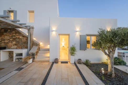 Stylish villa for sale Syros island 22