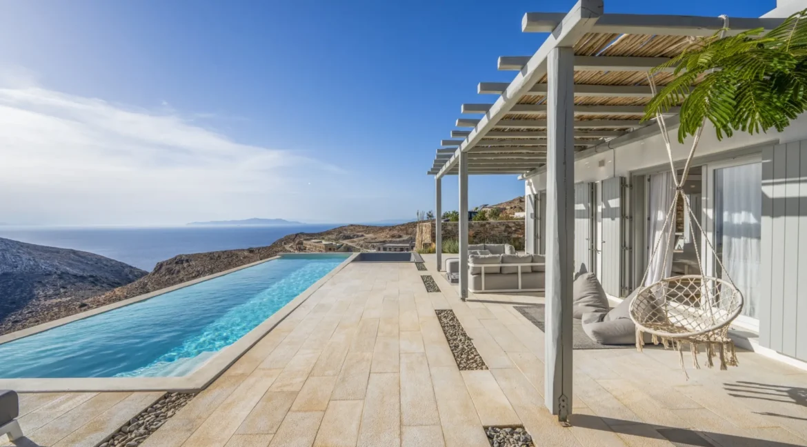 Stylish villa for sale Syros island 30
