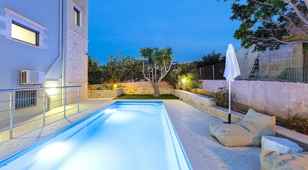 Villa With Pool And Panoramic Sea Views Chania Crete for sale 8