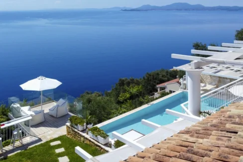 Villa at Agni Corfu with Sea Views for sale
