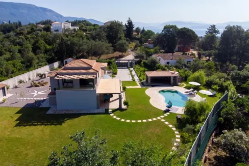 Villa with Private Pool in Corfu Dasia for sale 17