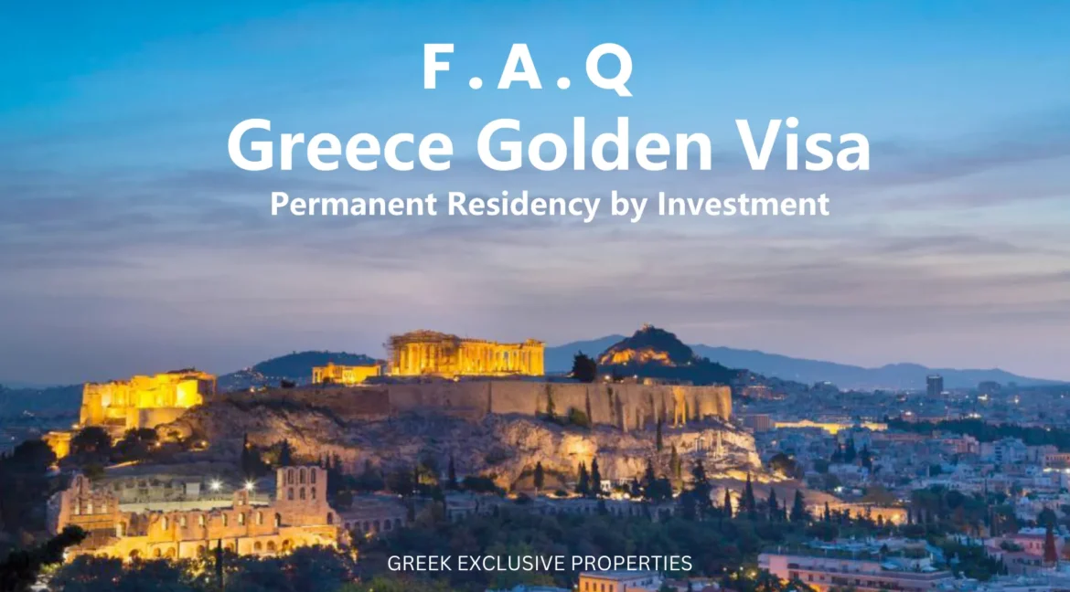 Gold Visa Greece, Residency Greece