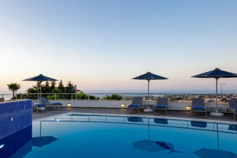 Luxurious sea-view villa in Rethymno Crete for Sale 19