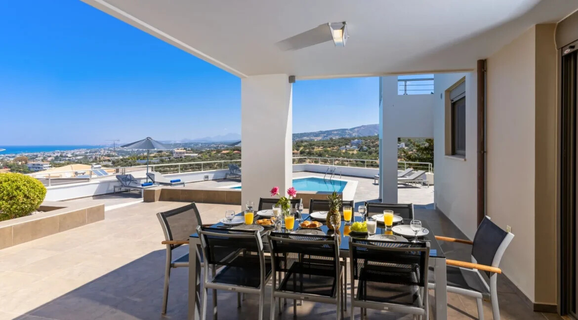 Luxurious sea-view villa in Rethymno Crete for Sale 20