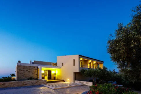 Luxurious sea-view villa in Rethymno Crete for Sale 5