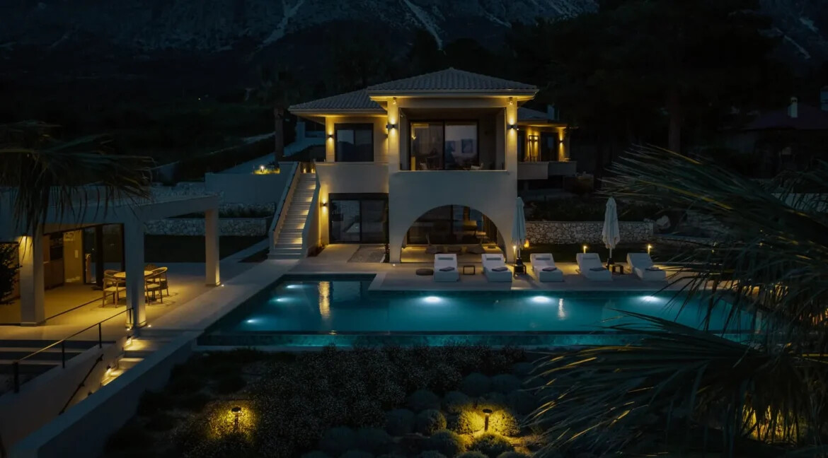 Luxury Seafront House for Sale near Lefkada, Paleros 45