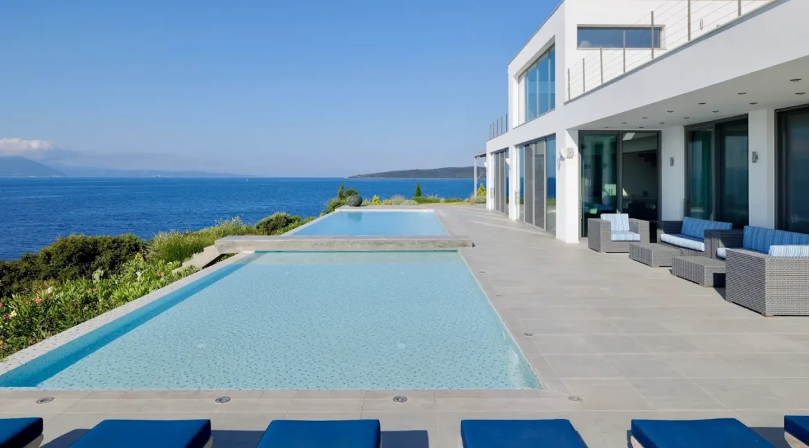 Luxury Seafront Villa for Sale Lefkada Syvota 23