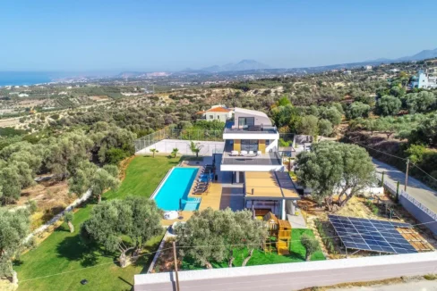 Luxury Seaview Villa near Rethymno Crete for sale 38