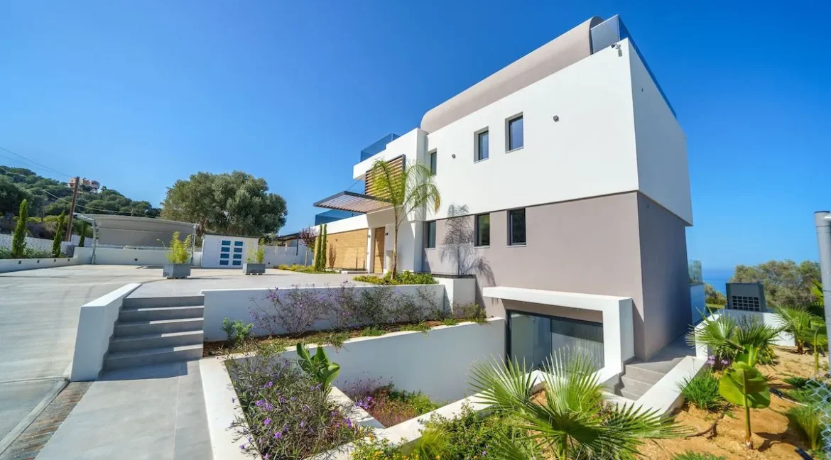 Luxury Seaview Villa near Rethymno Crete for sale 40