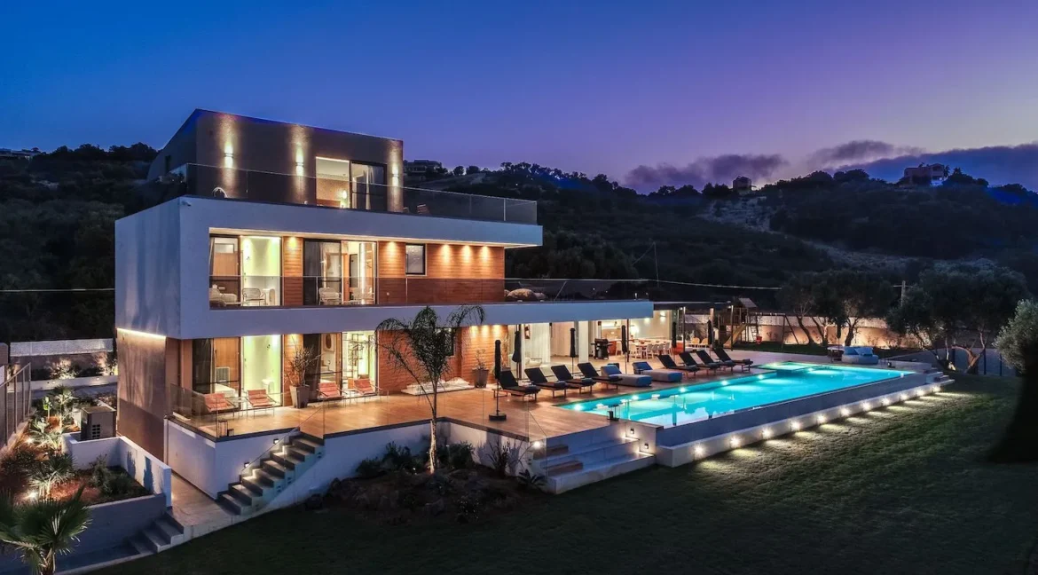 Luxury Seaview Villa near Rethymno Crete for sale 45