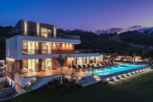 Luxury Seaview Villa near Rethymno Crete for sale 45