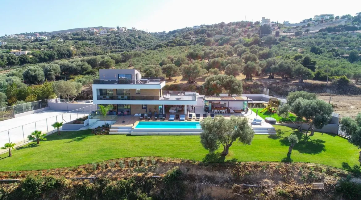 Luxury Seaview Villa near Rethymno Crete for sale 51
