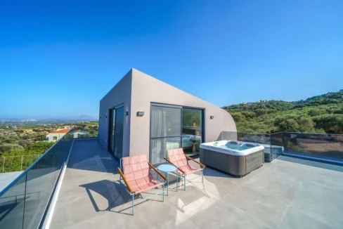 Luxury Seaview Villa near Rethymno Crete for sale 59