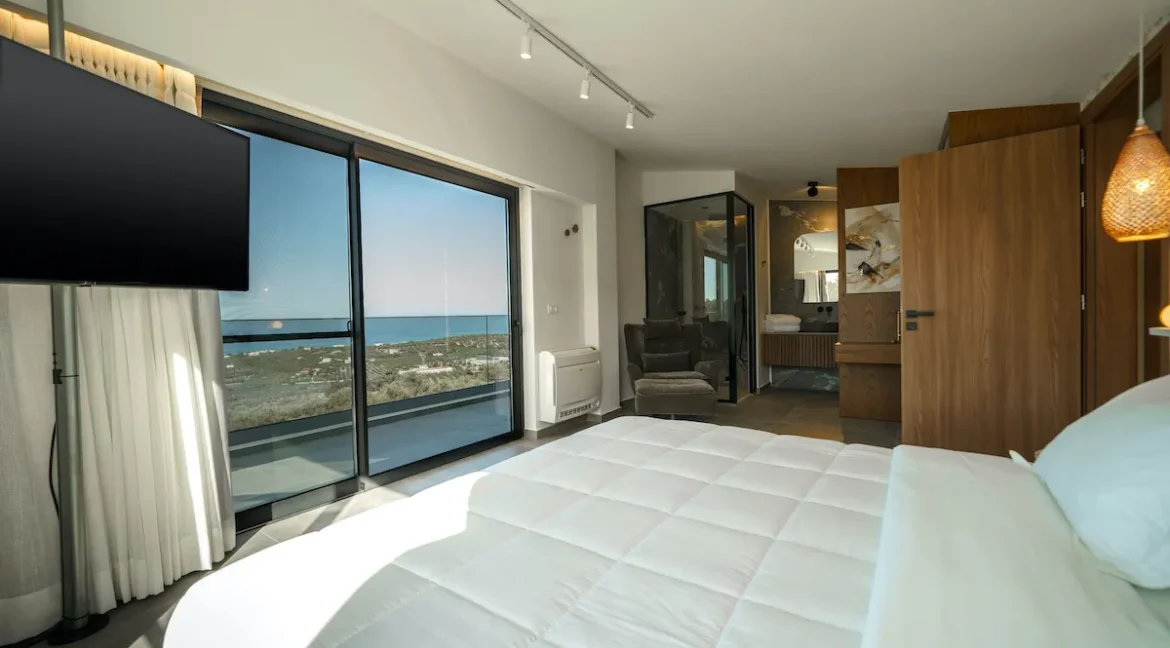 Luxury Seaview Villa near Rethymno Crete for sale 7