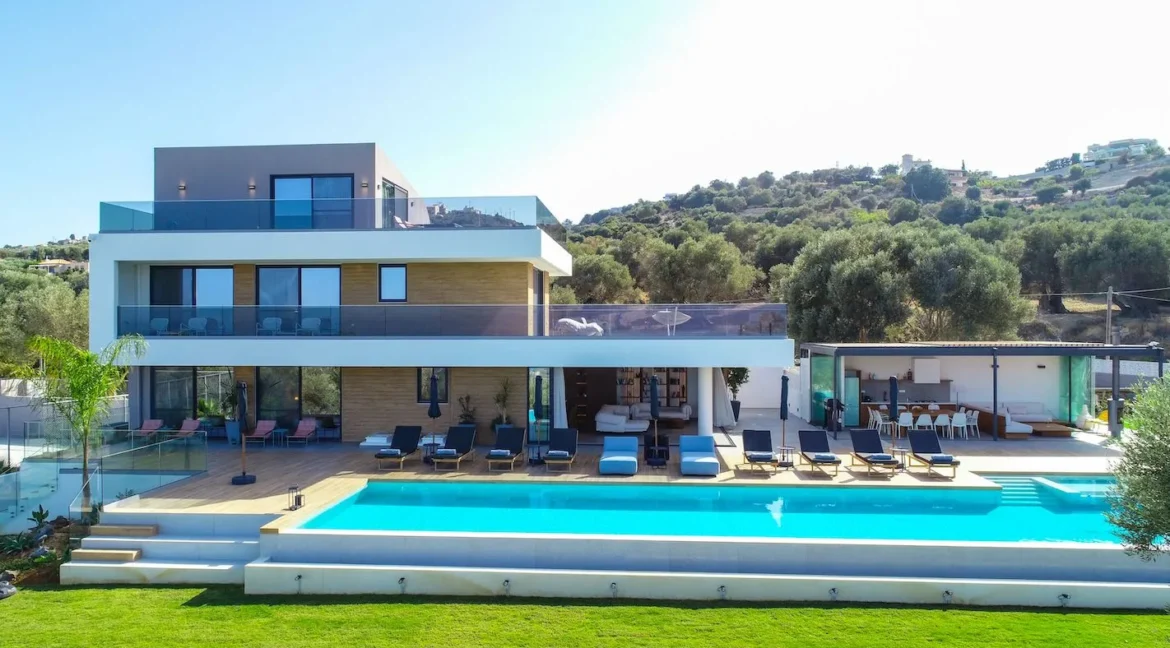 Luxury Seaview Villa near Rethymno Crete for sale 84