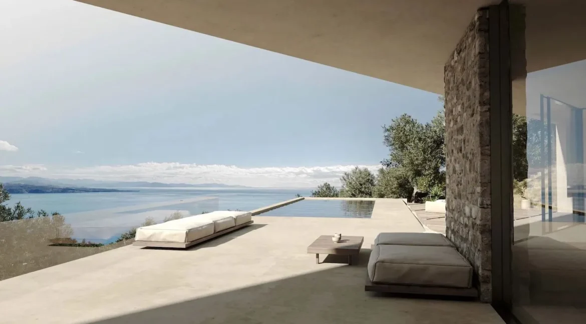 Modern Villa with Private Pool in Nissaki, Corfu 10