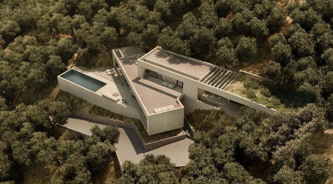 Modern Villa with Private Pool in Nissaki, Corfu 11