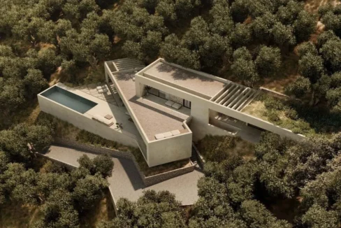 Modern Villa with Private Pool in Nissaki, Corfu Greece for sale