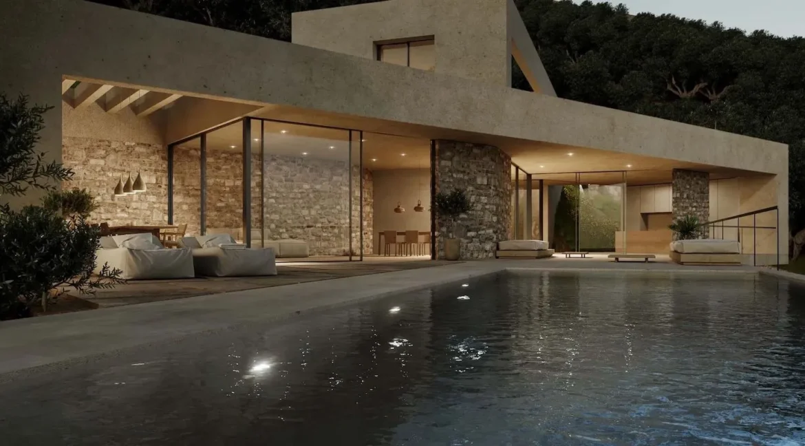 Modern Villa with Private Pool in Nissaki, Corfu 12