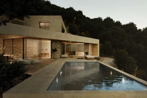 Modern Villa with Private Pool in Nissaki, Corfu 14