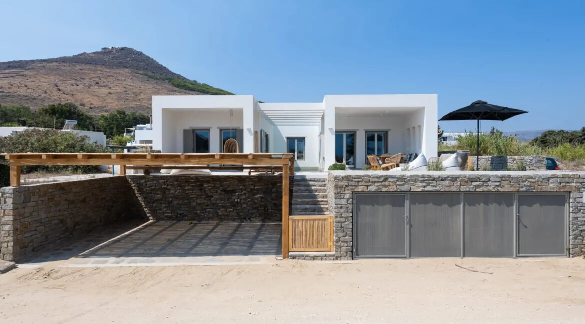 Seafront Villa for sale Paros Greece 1