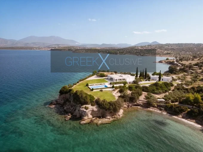 Seafront Villa for sale at Porto Heli Greece