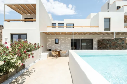 Villa With Private Pool And Stunning Views In Tinos Island