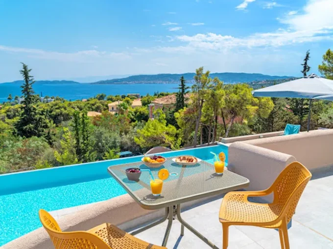 Villa with Panoramic Sea Views in Agios Aimilianos, Porto Heli for sale