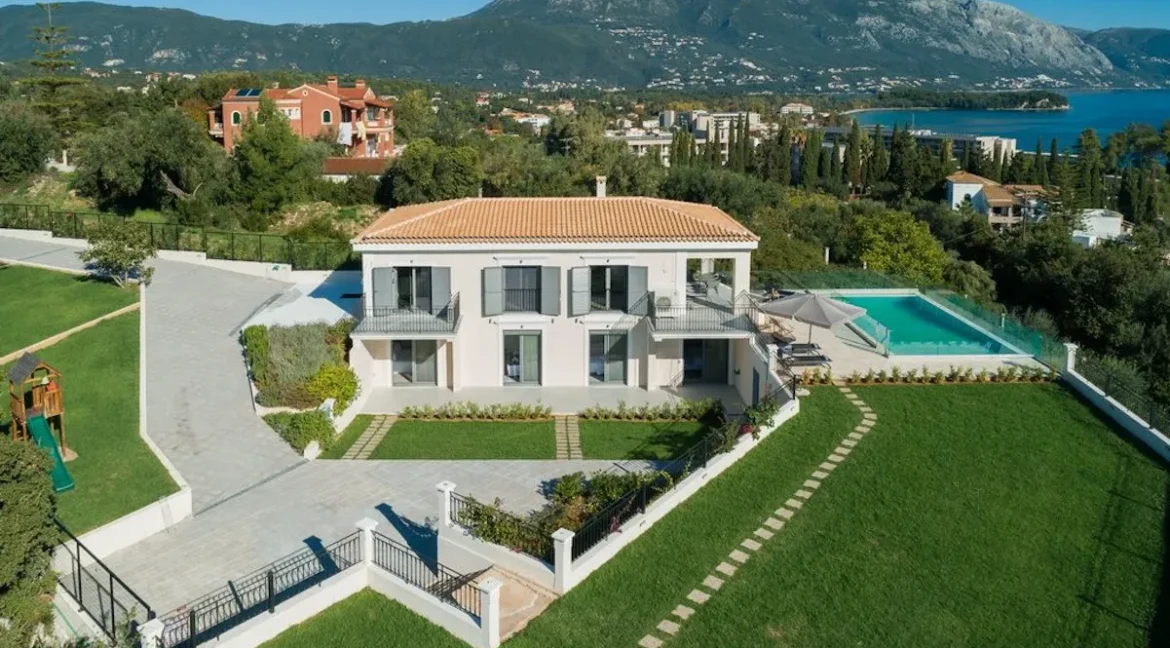 villa for sale in Dassia Corfu Greece