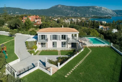 villa for sale in Dassia Corfu Greece