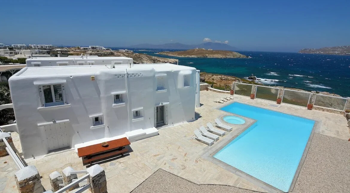 2 Luxurious Seafront Villas for Sale in Mykonos Greece 21