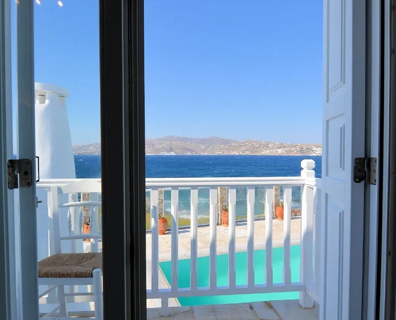 2 Luxurious Seafront Villas for Sale in Mykonos Greece 4