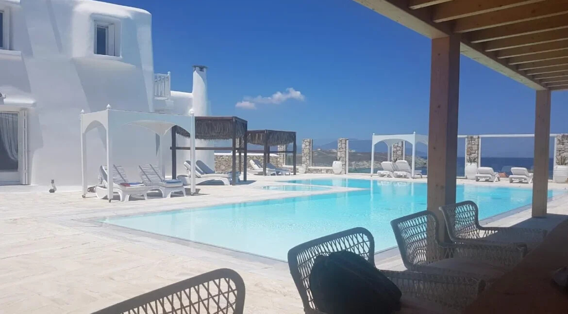 2 Luxurious Seafront Villas for Sale in Mykonos Greece 6