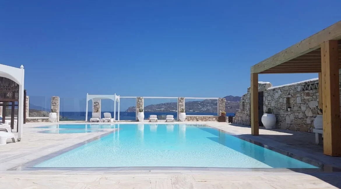 2 Luxurious Seafront Villas for Sale in Mykonos Greece 7