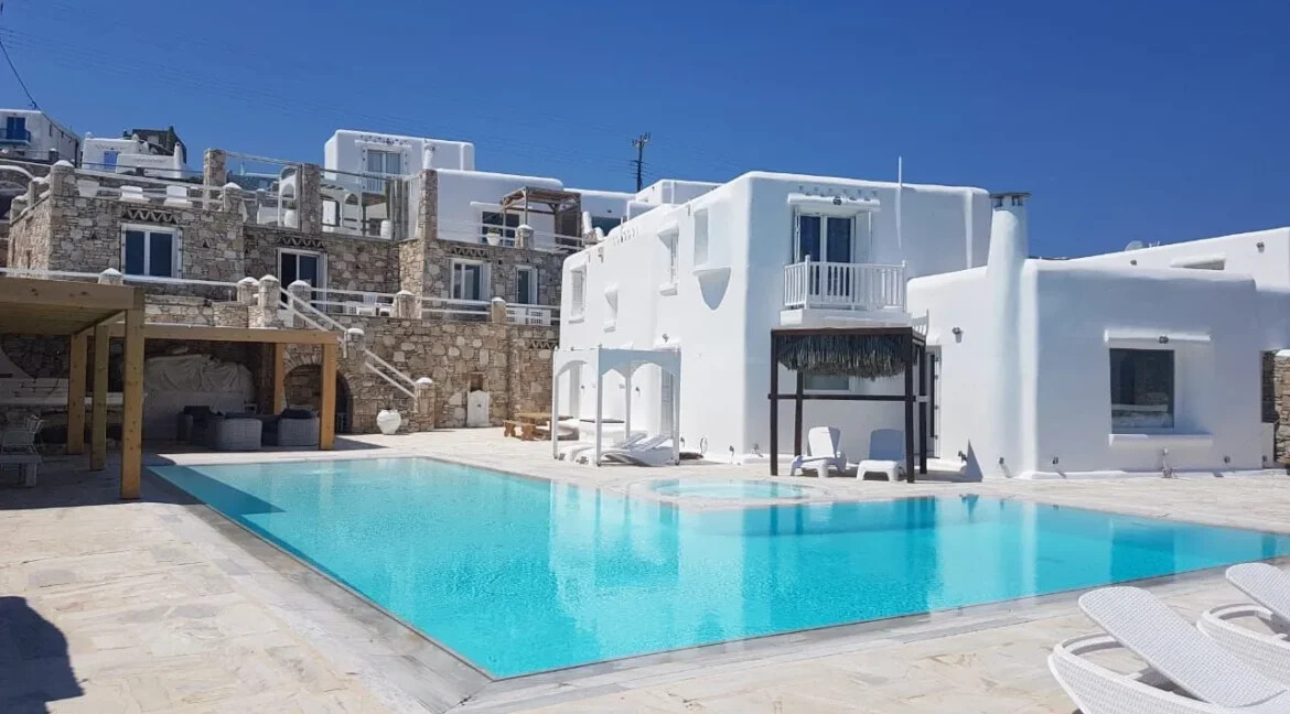 2 Luxurious Seafront Villas for Sale in Mykonos Greece 8
