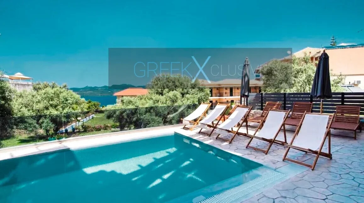 Apartment for Sale Lefkada island Greece with swimming pool and sea view 18