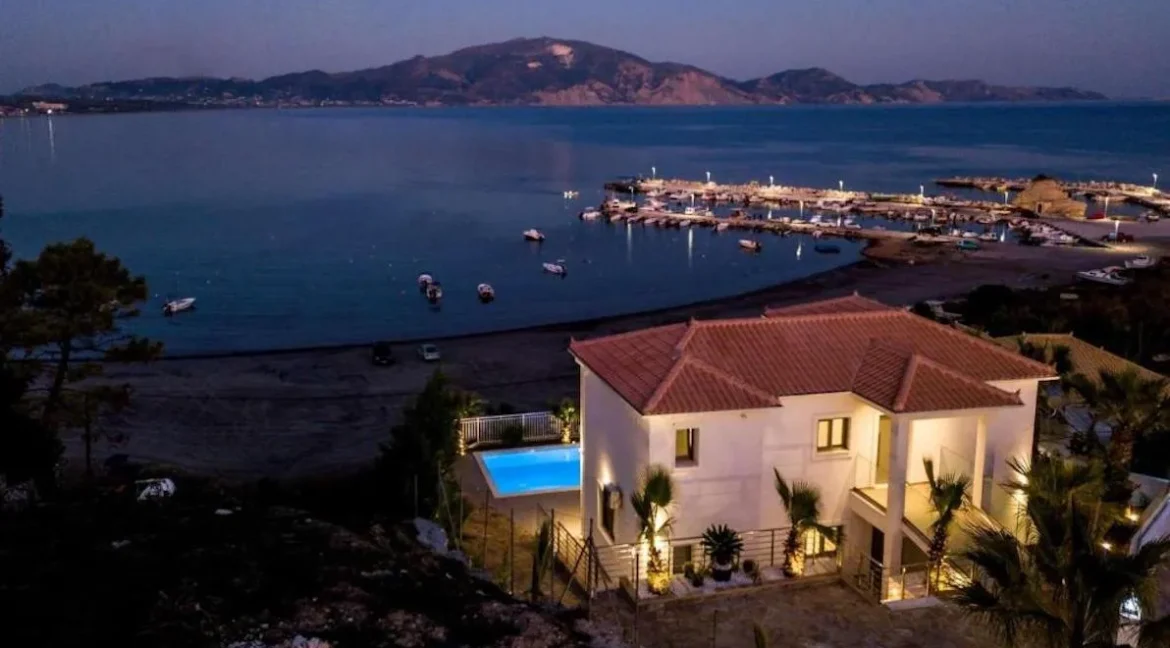 Beachfront Luxury Villa Zakynthos for sale