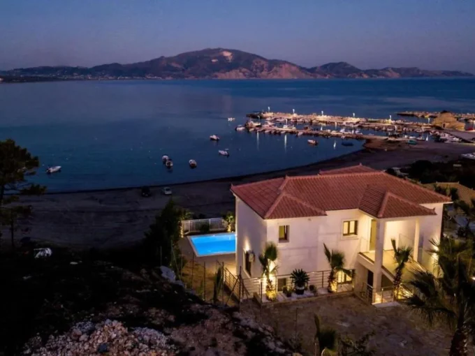 Beachfront Luxury Villa Zakynthos for sale