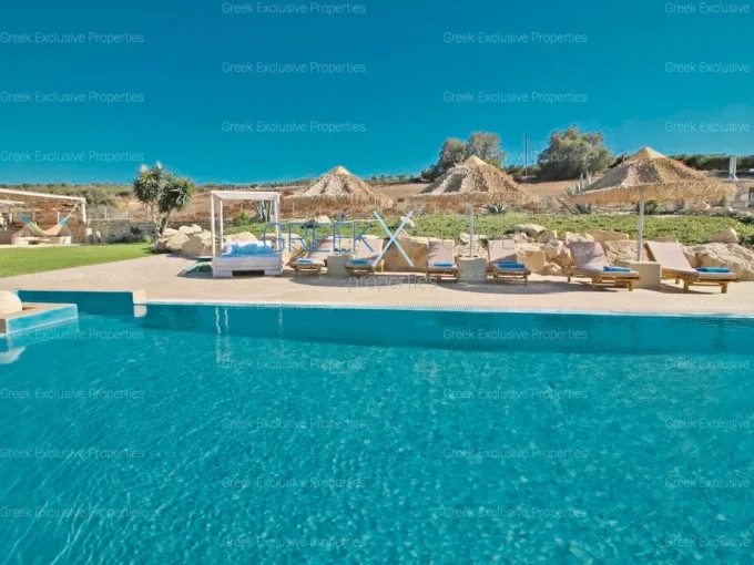 Luxury Seafront Villa for sale in South Crete Greece