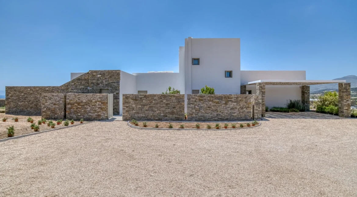 Modern Seaview Villa for Sale in Paros Greece 1