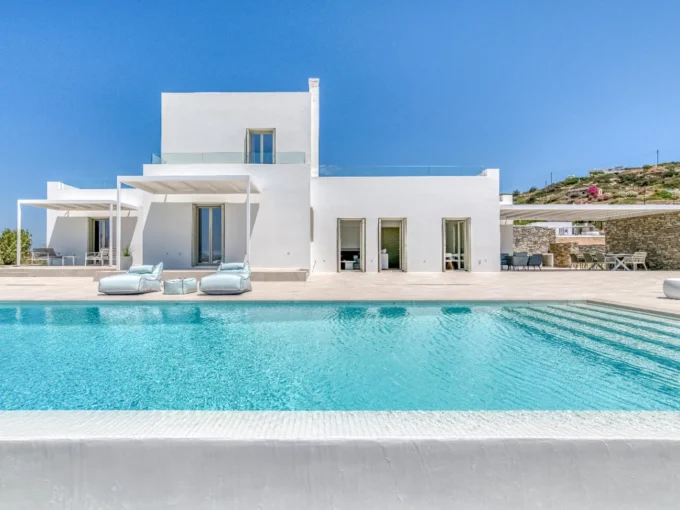 Modern Seaview Villa for Sale in Paros