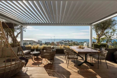 Penthouse with Panoramic Sea Views in Glyfada for sale 2