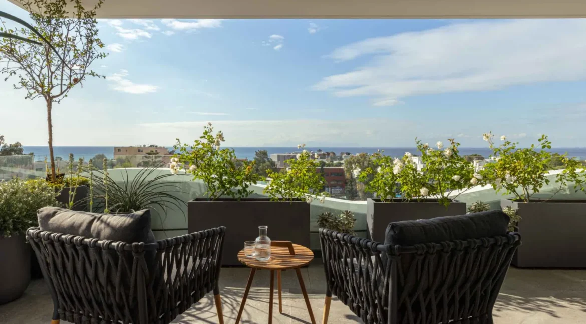 Penthouse with Panoramic Sea Views in Glyfada for sale