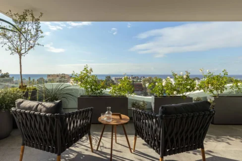 Penthouse with Panoramic Sea Views in Glyfada for sale